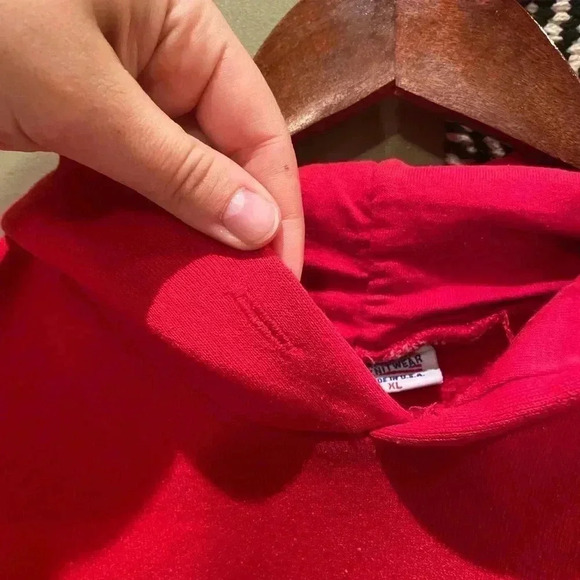 USA WASHINGTON DC VINTAGE RED SWEATSHIRT XL - Picture 2 of 5